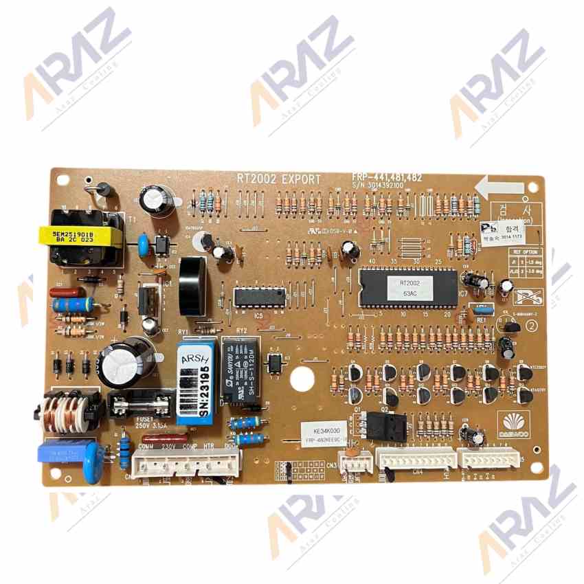 برد یخچال فریزر دوو 590